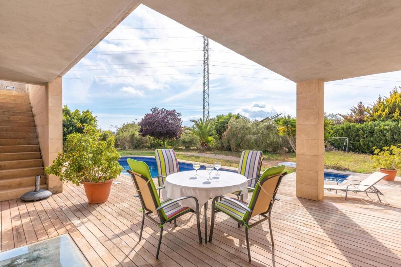 Villa De Lujo Con Piscina, Jacuzzi, Jardin Y Terraza Marratxi Bagian luar foto