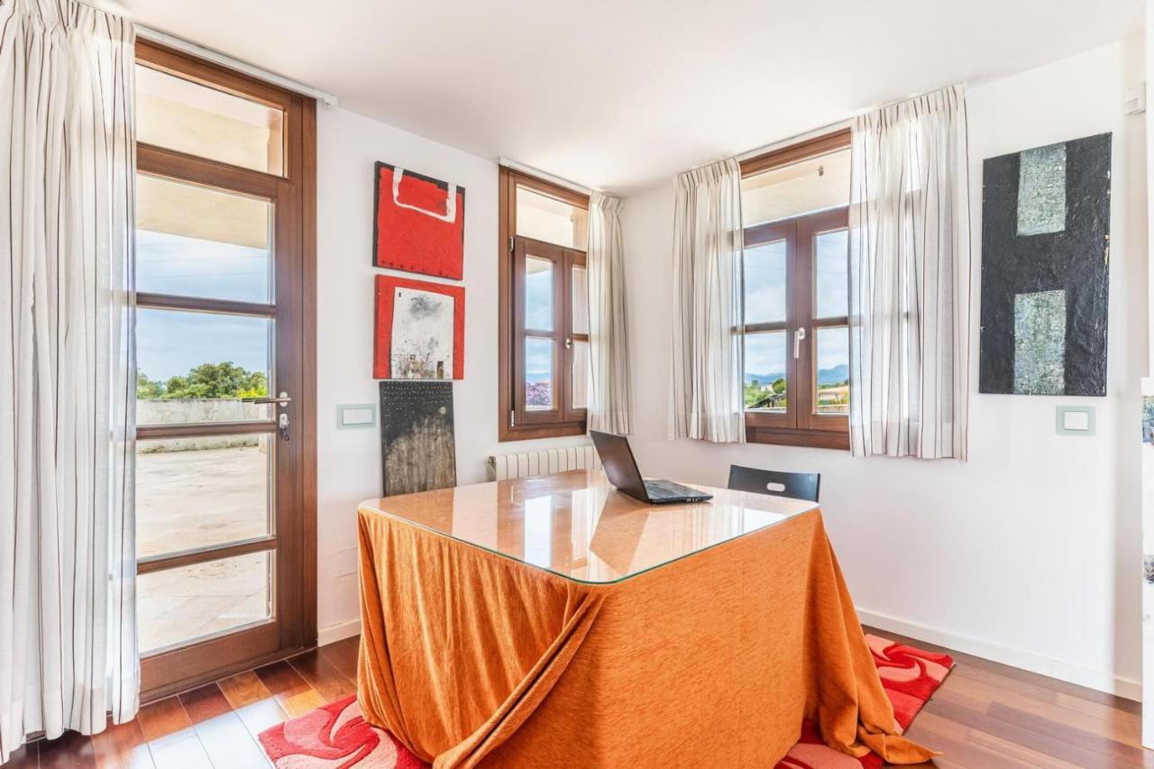 Villa De Lujo Con Piscina, Jacuzzi, Jardin Y Terraza Marratxi Bagian luar foto