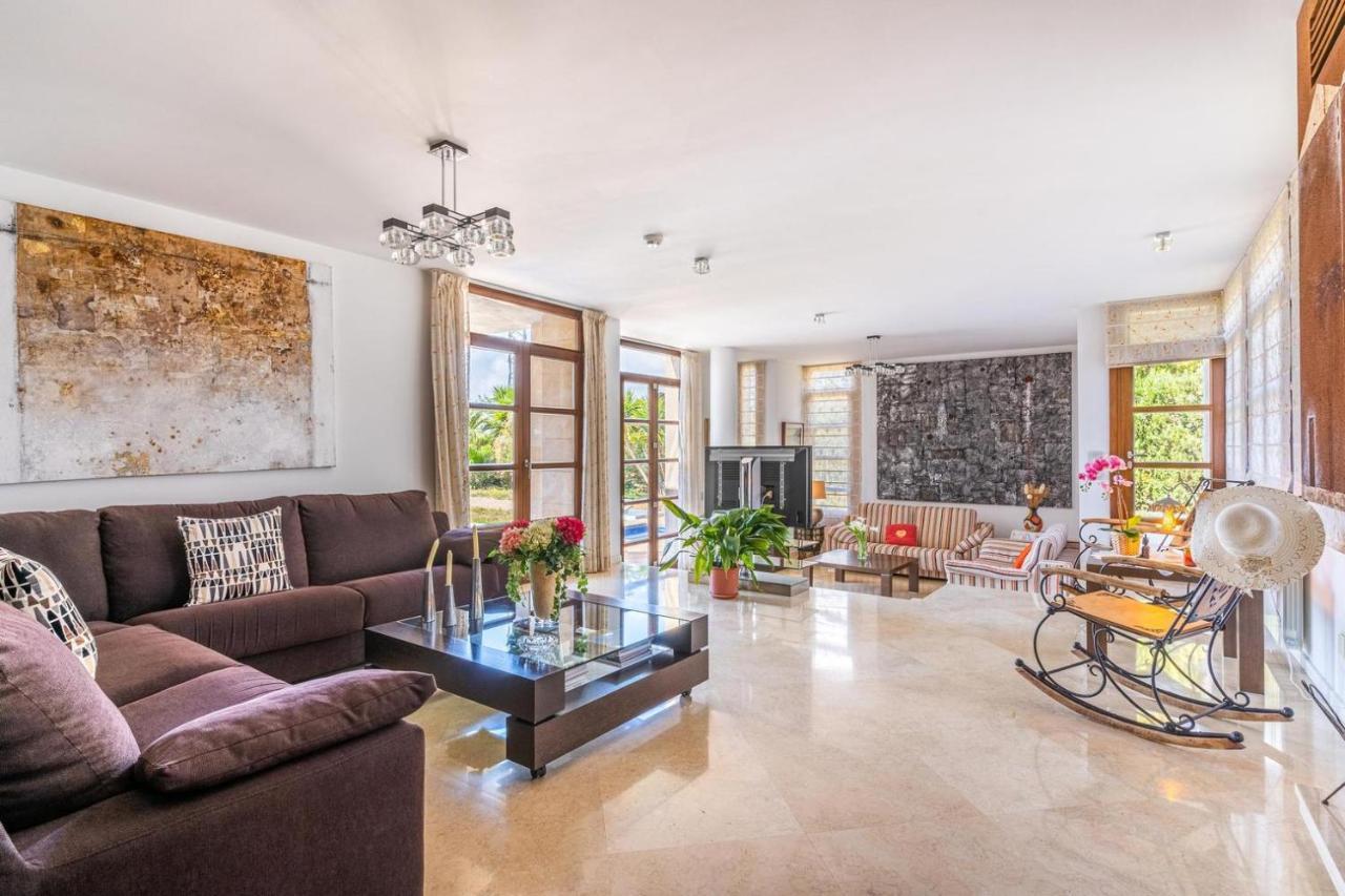 Villa De Lujo Con Piscina, Jacuzzi, Jardin Y Terraza Marratxi Bagian luar foto