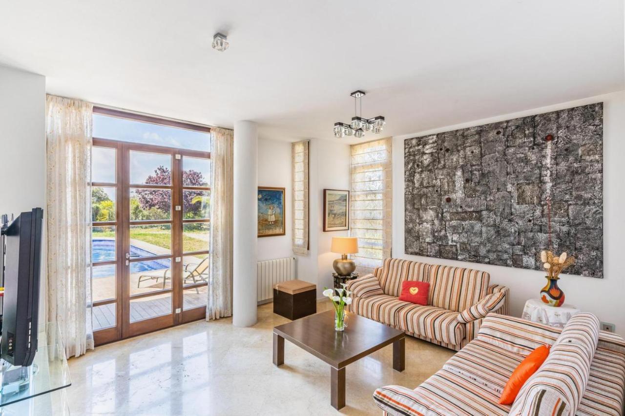 Villa De Lujo Con Piscina, Jacuzzi, Jardin Y Terraza Marratxi Bagian luar foto