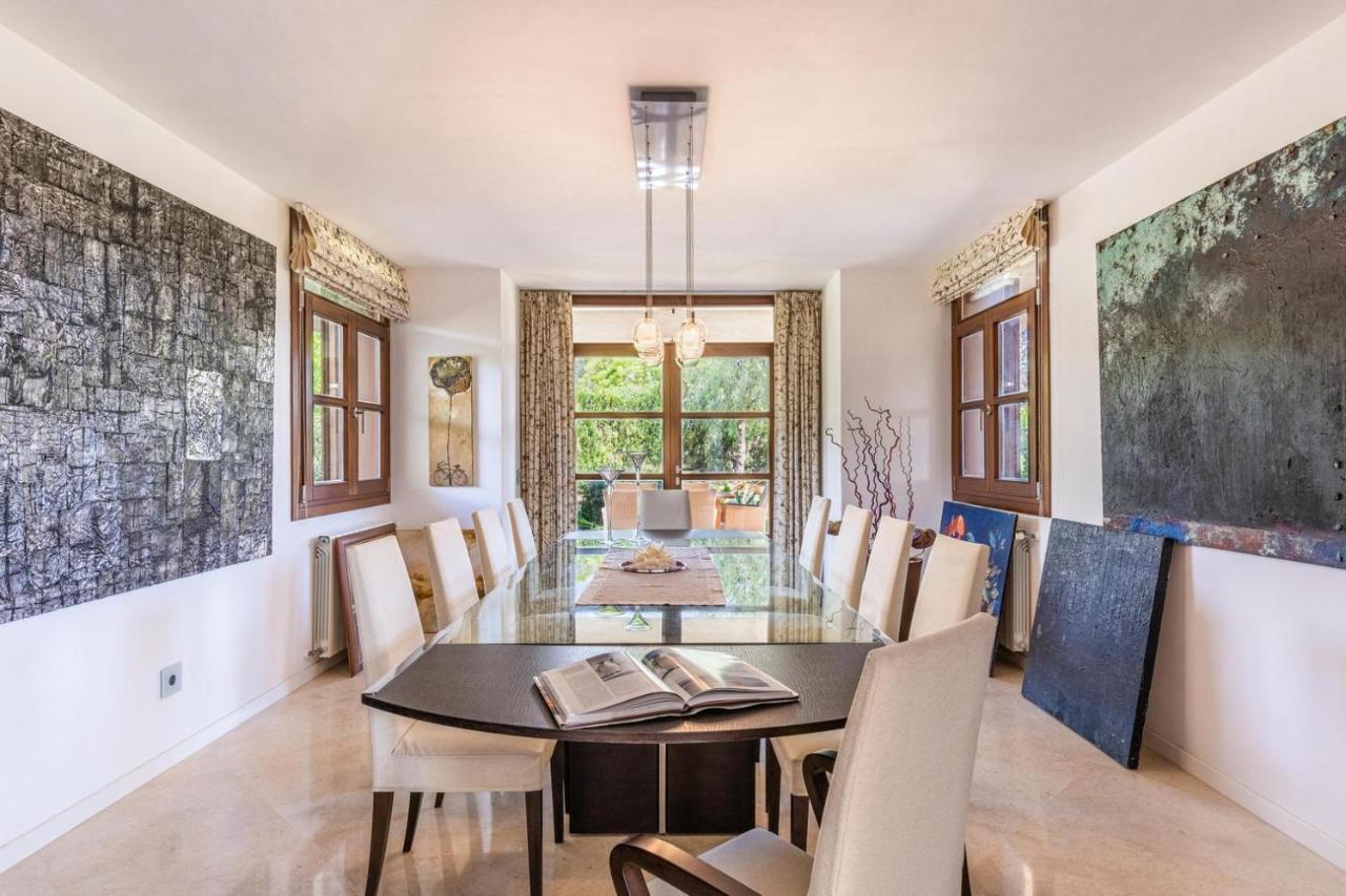 Villa De Lujo Con Piscina, Jacuzzi, Jardin Y Terraza Marratxi Bagian luar foto