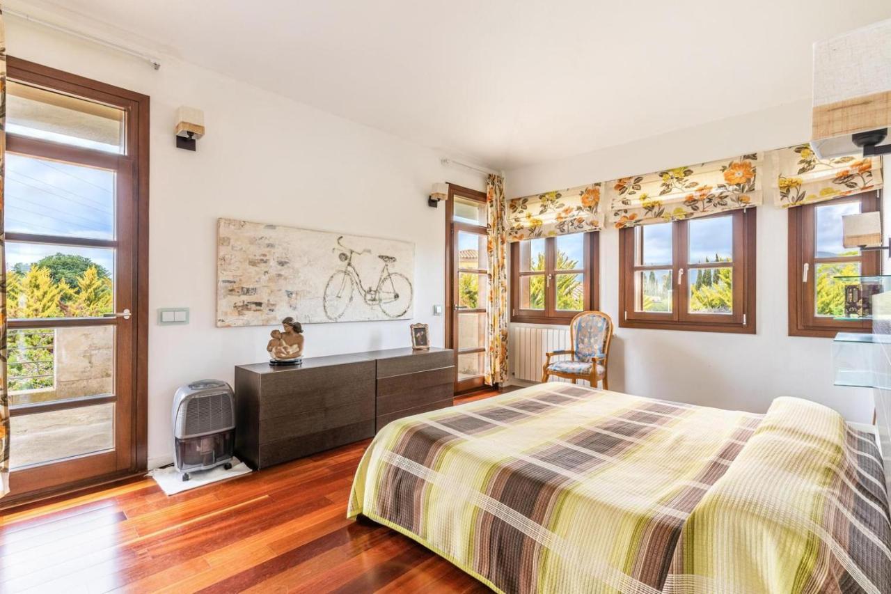 Villa De Lujo Con Piscina, Jacuzzi, Jardin Y Terraza Marratxi Bagian luar foto