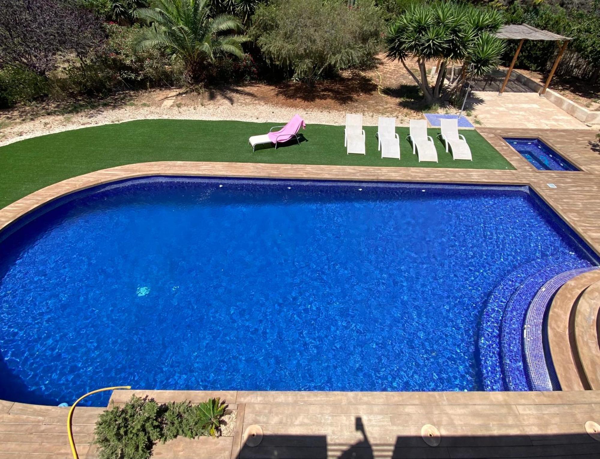 Villa De Lujo Con Piscina, Jacuzzi, Jardin Y Terraza Marratxi Bagian luar foto